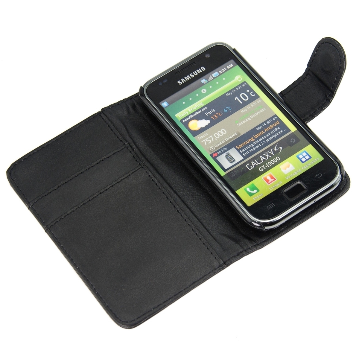 kwmobile wallet leather for samsung galaxy s i9000 kwmobile wallet leather for samsung galaxy s i9000