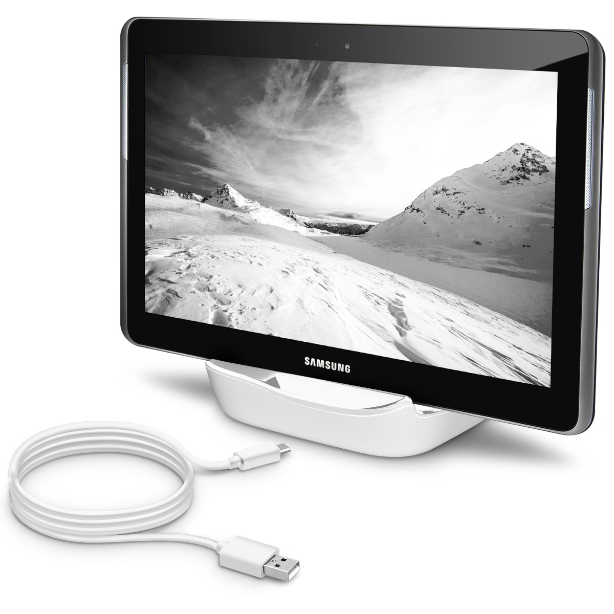 kwmobile DOCKING STATION FOR SAMSUNG GALAXY TAB 2 10 1 P5100 / P5110 WHITE eBay