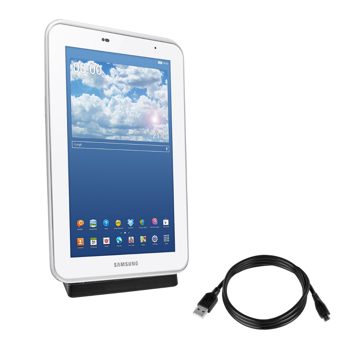 kwmobile DOCKING STATION FOR SAMSUNG GALAXY TAB 2 7 0 P3110 / P3100 / P3113