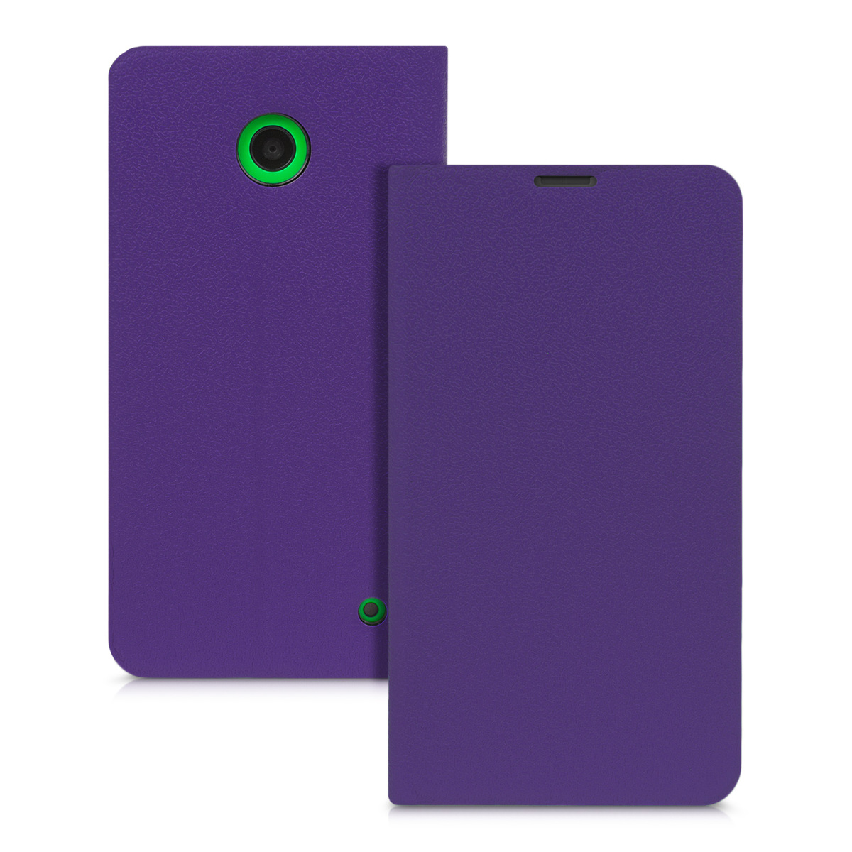 kwmobile FLIP COVER FÜR NOKIA LUMIA 630 SCHUTZ HÜLLE HANDY CASE SLIM