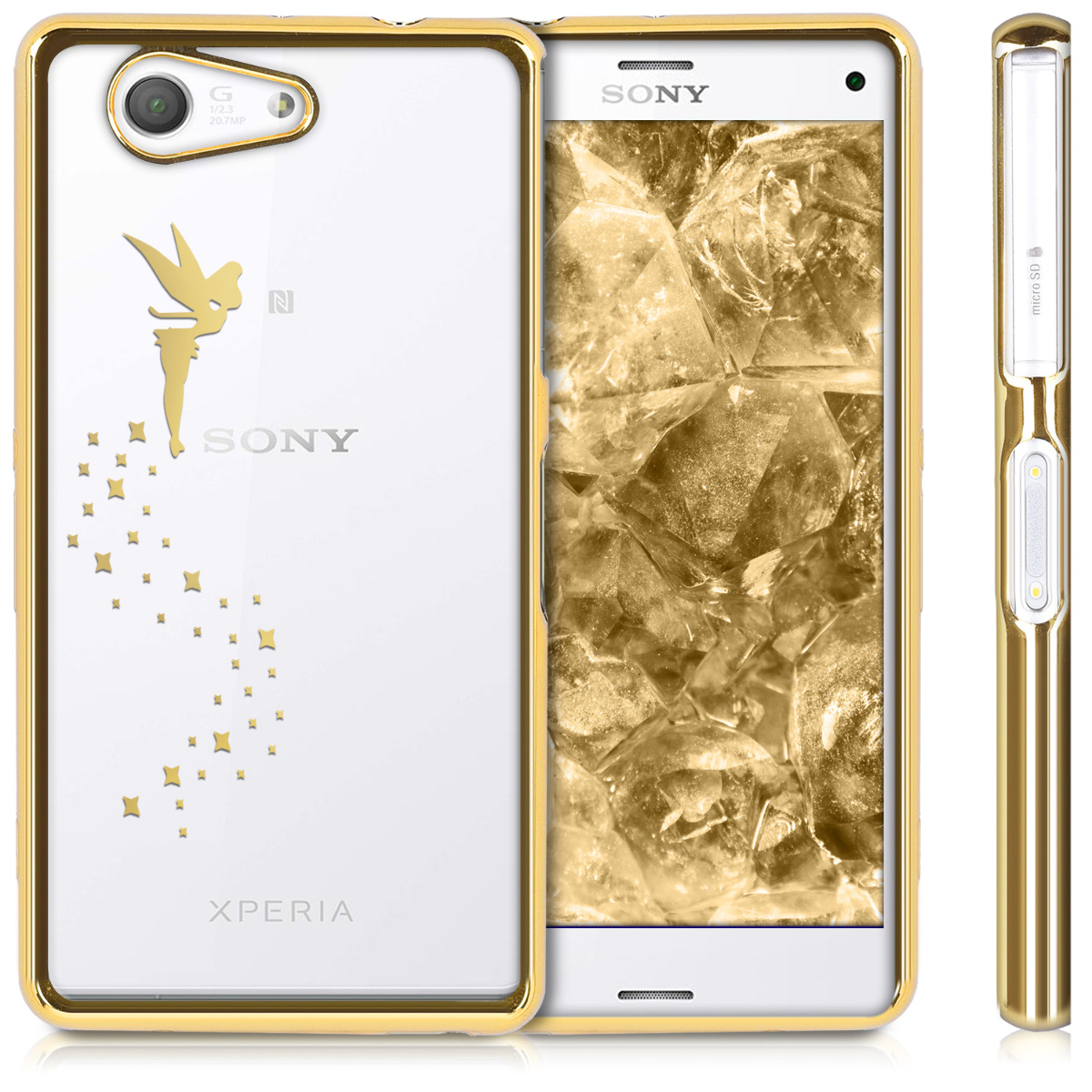 Design Cover Sony Xperia Z3 Compact | kwmobile hard cover fairy design for sony xperia z3 Design Cover Sony Xperia Z3 Compact | kwmobile hard cover fairy design for sony xperia z3