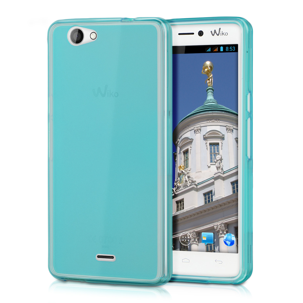 kwmobile TPU COVER FOR WIKO HIGHWAY SIGNS SOFT CASE SILICON BUMPER