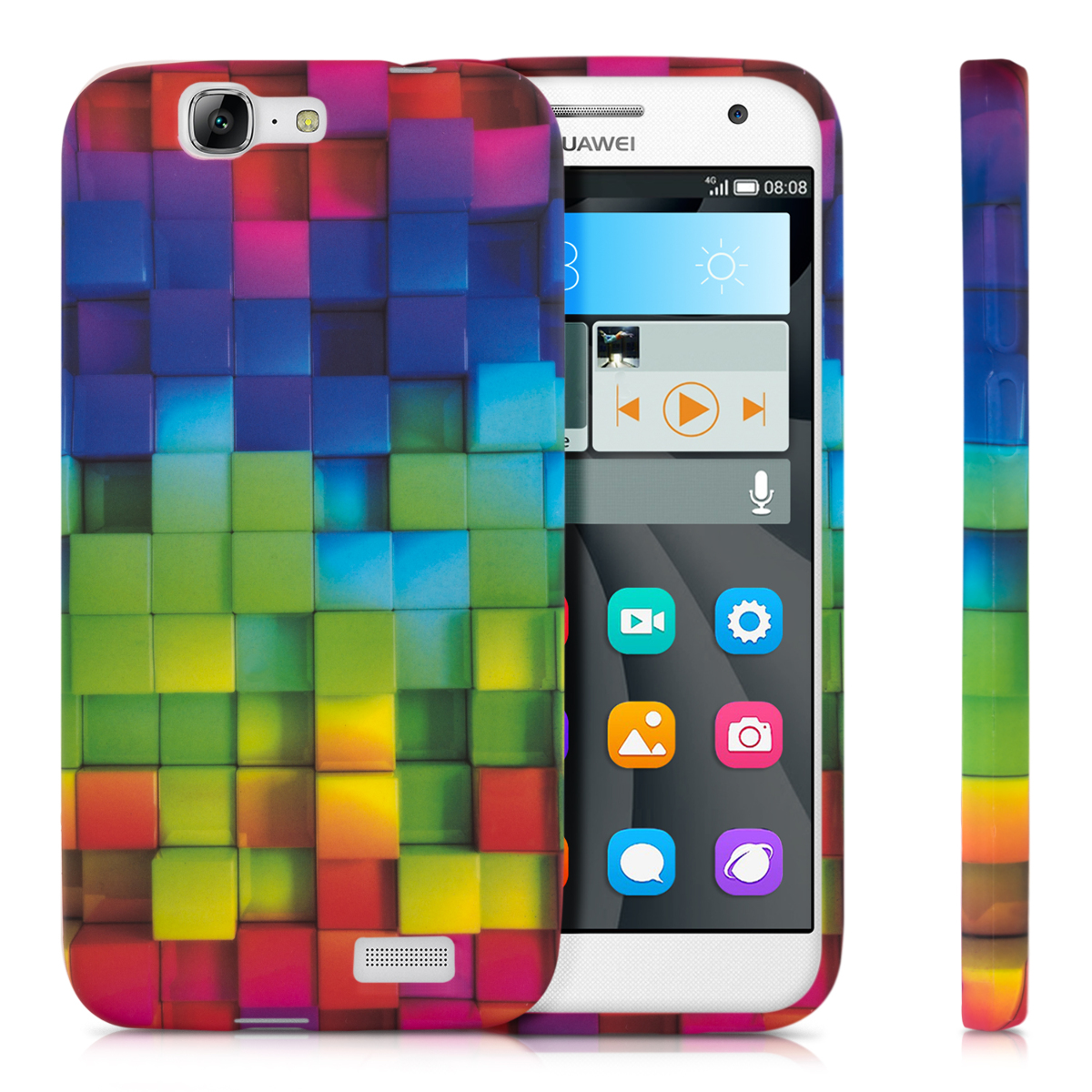 kwmobile TPU SILICONE CASE FOR HUAWEI ASCEND G7 DESIRED COLOUR SOFT