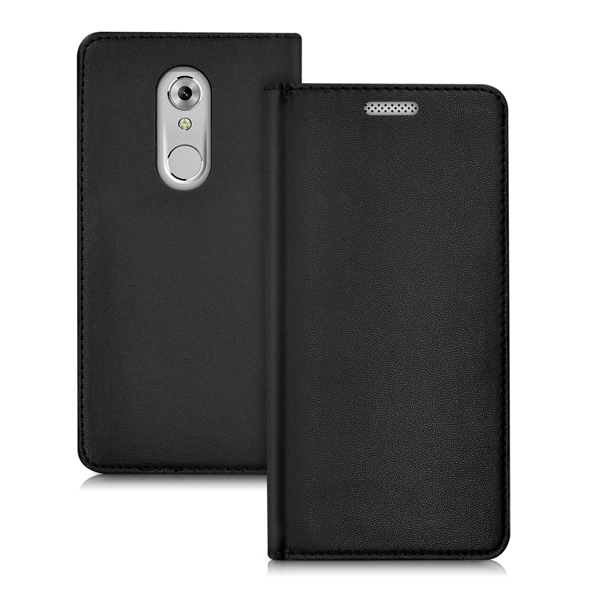 kwmobile FLIP COVER FOR ZTE AXON 7 MINI LEATHER CASE SLIM BACK SHELL
