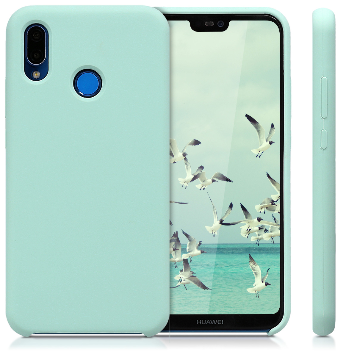 Silicone Case For Huawei P20 Lite TPU Rubberized Cover EBay