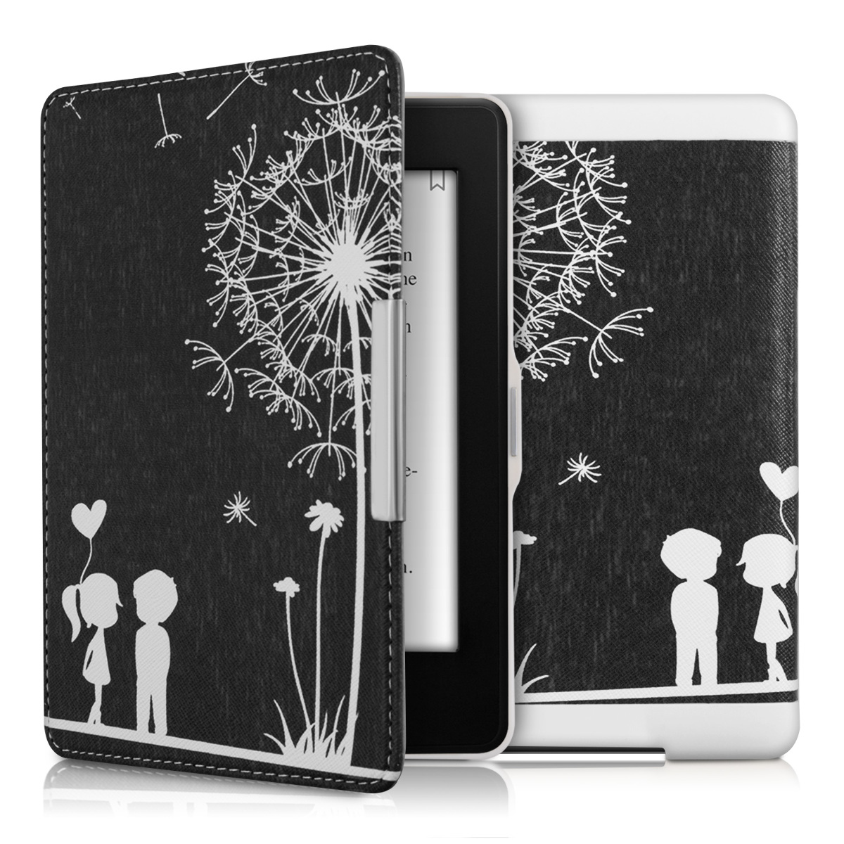 SYNTHETIC LEATHER FLIP COVER FOR AMAZON KINDLE PAPERWHITE DANDELION ...