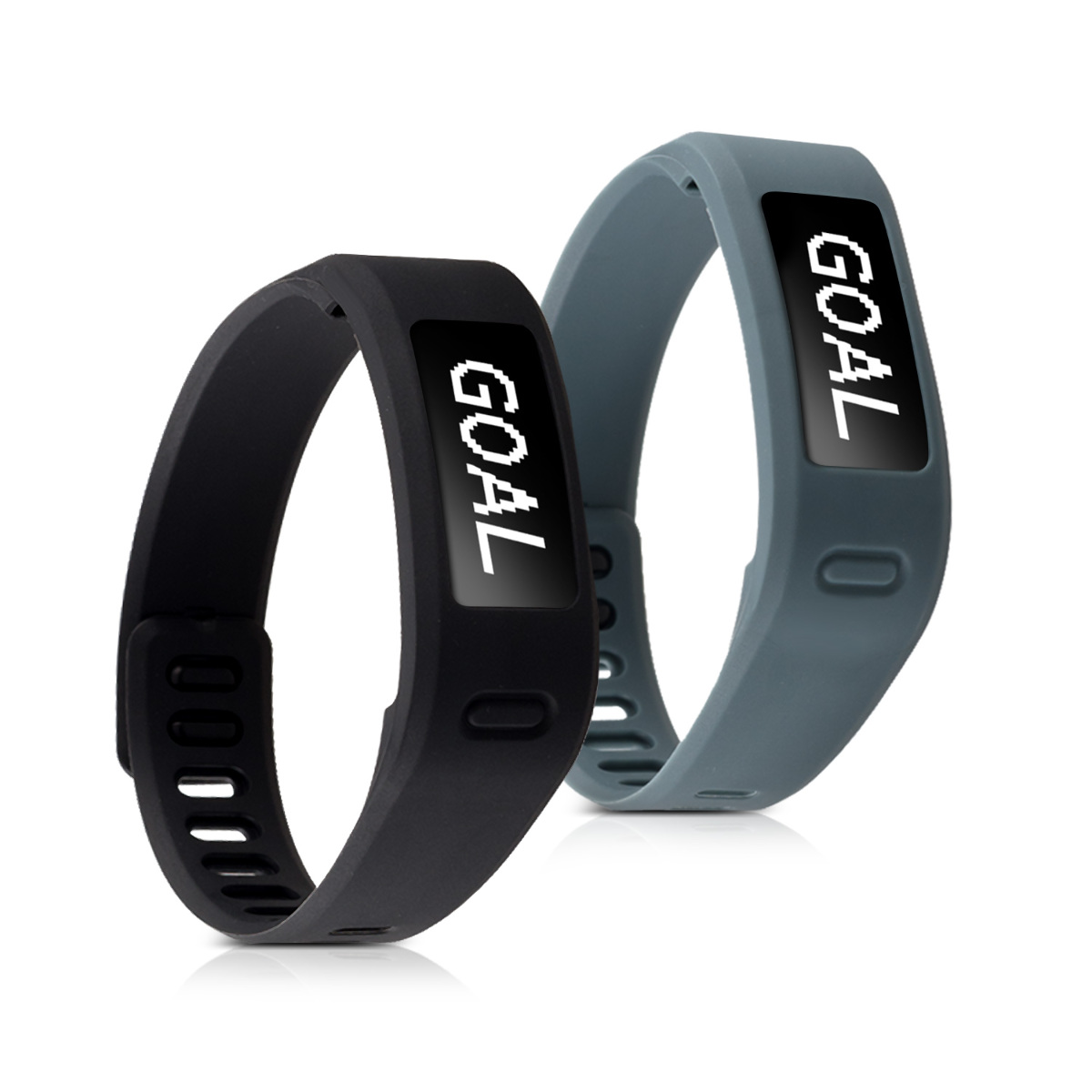 2X ERSATZARMBAND FÜR GARMIN VIVOFIT SET SILIKON SPORT ARMBAND FITNESS