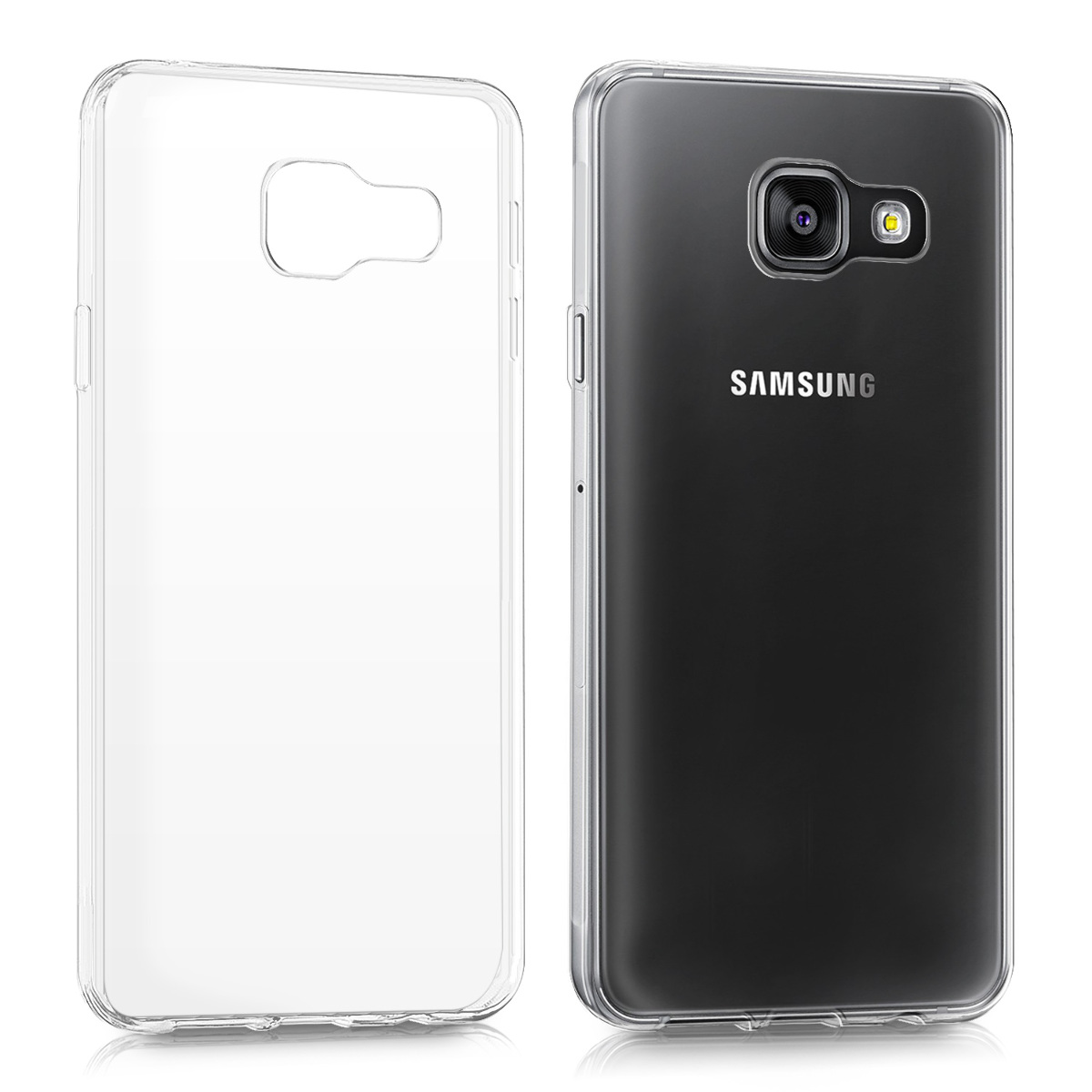 Kvalitní silikonové TPU pouzdro pro Samsung A3 (2016) - průhledné