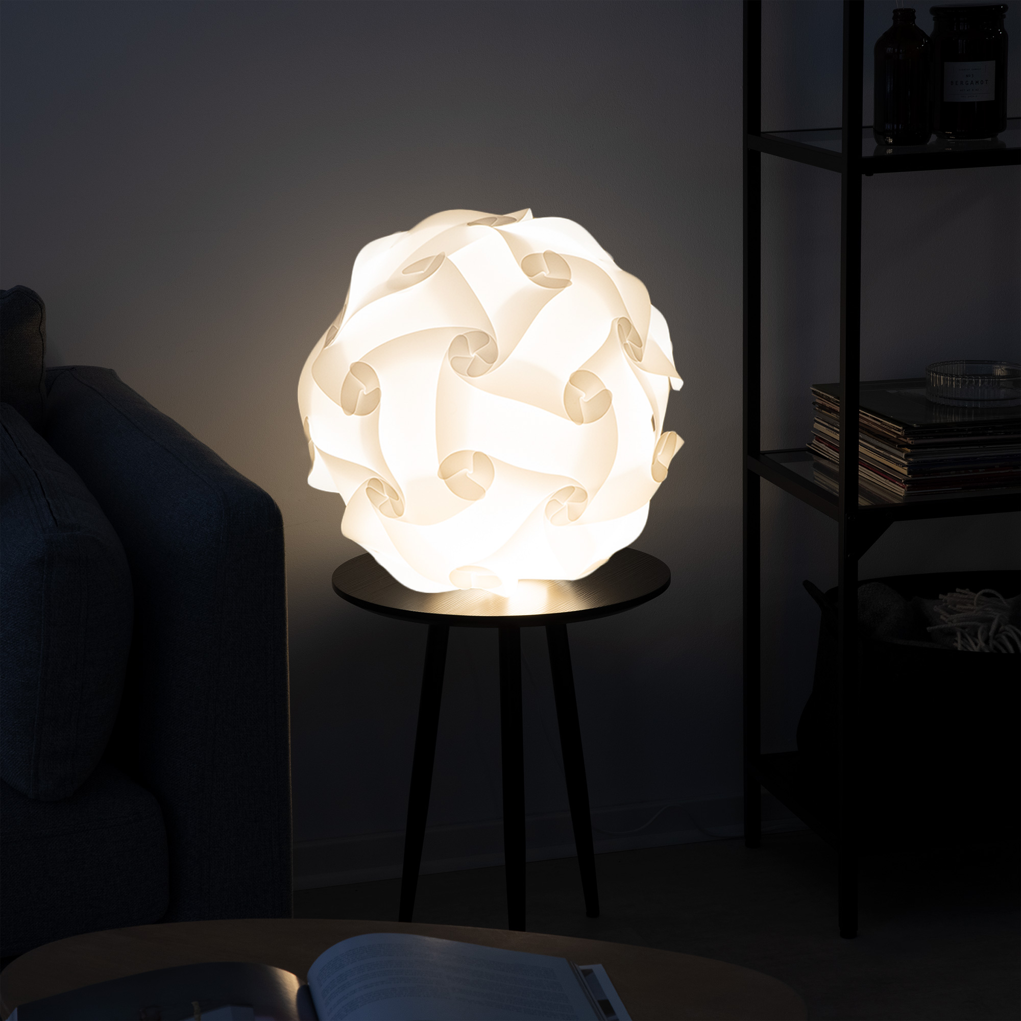 kwmobile DIY Puzzle Lamp IQ Jigsaw Light with min 15 Different Designs