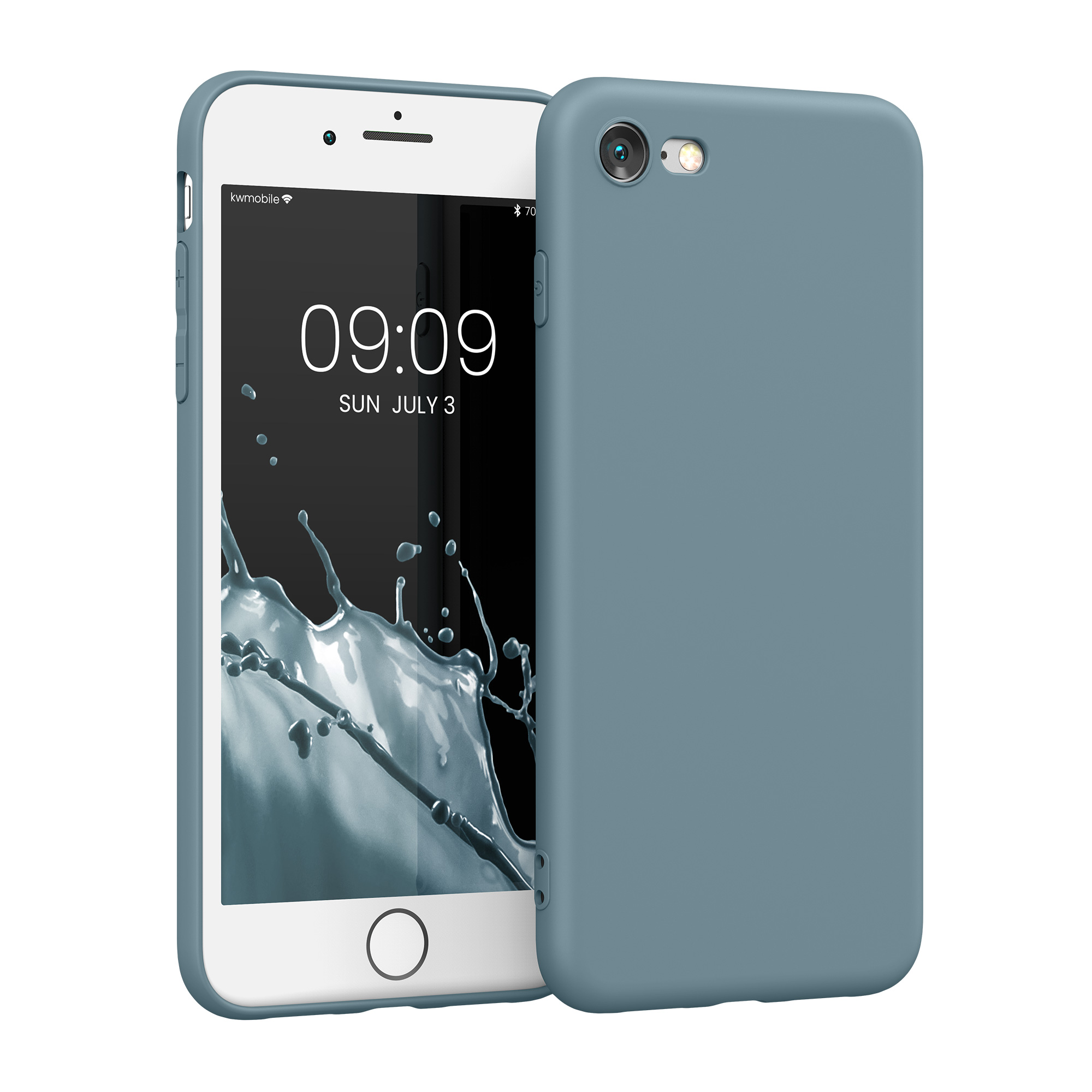 Kvalitní silikonové TPU pouzdro pro Apple iPhone 7 / 8 / SE  - Arctic Modrá