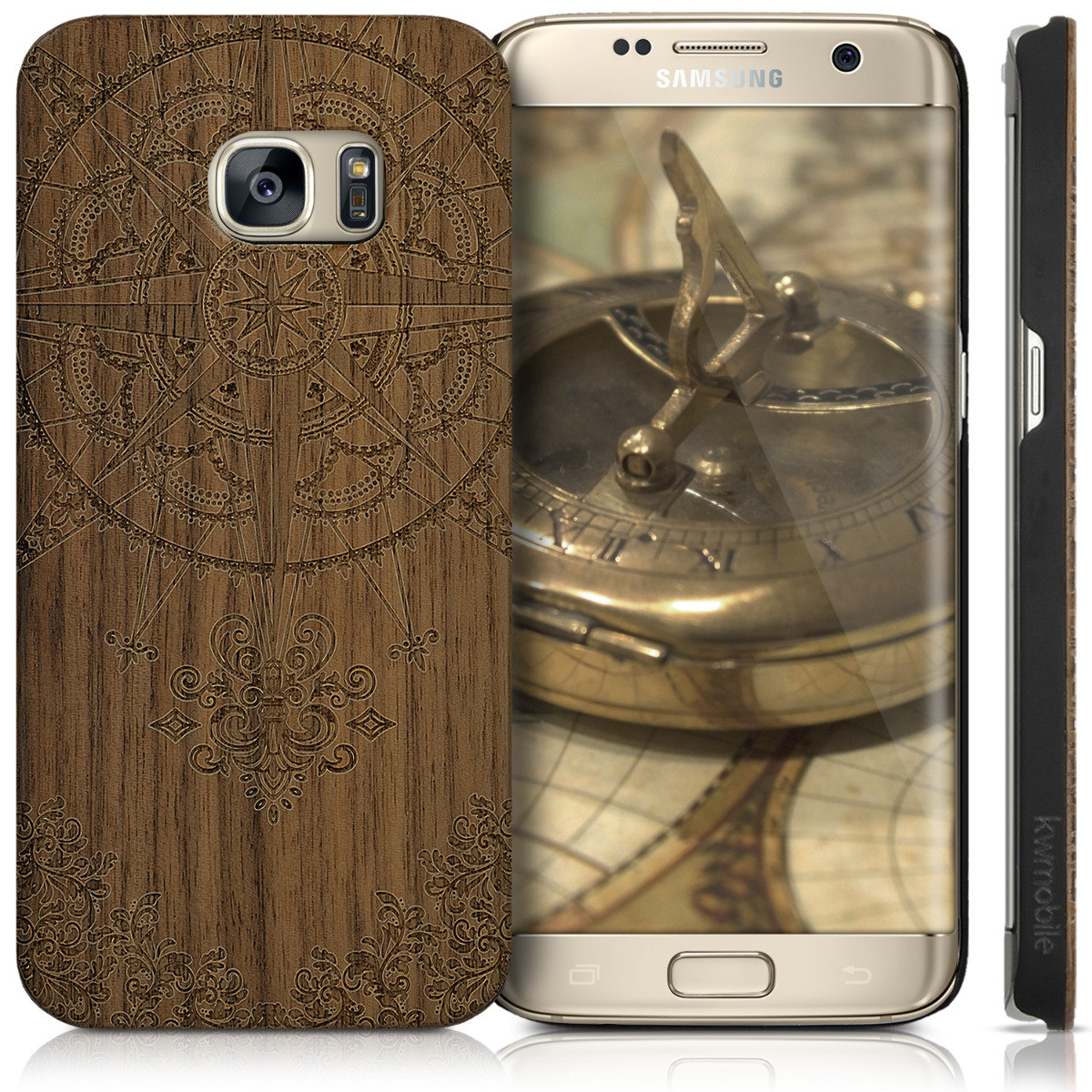 kwmobile custodia in legno per samsung galaxy s7 edge kwmobile custodia in legno per samsung galaxy s7 edge