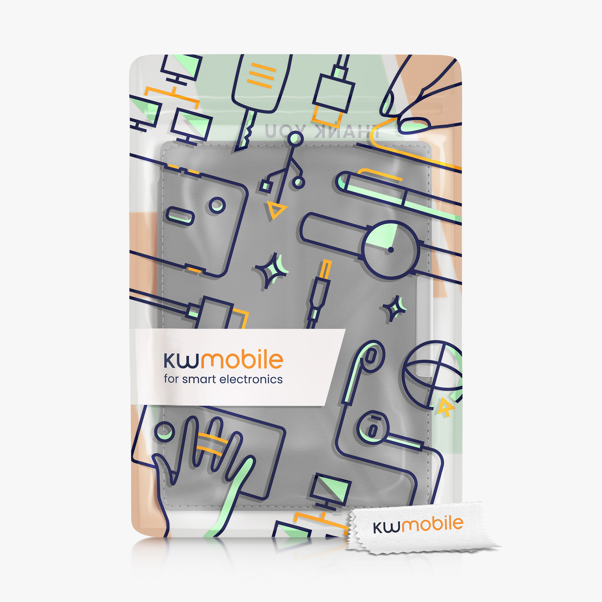 Étui origami pour Kobo Aura H2O Edition 1 avec fonction support - Photo 7/9