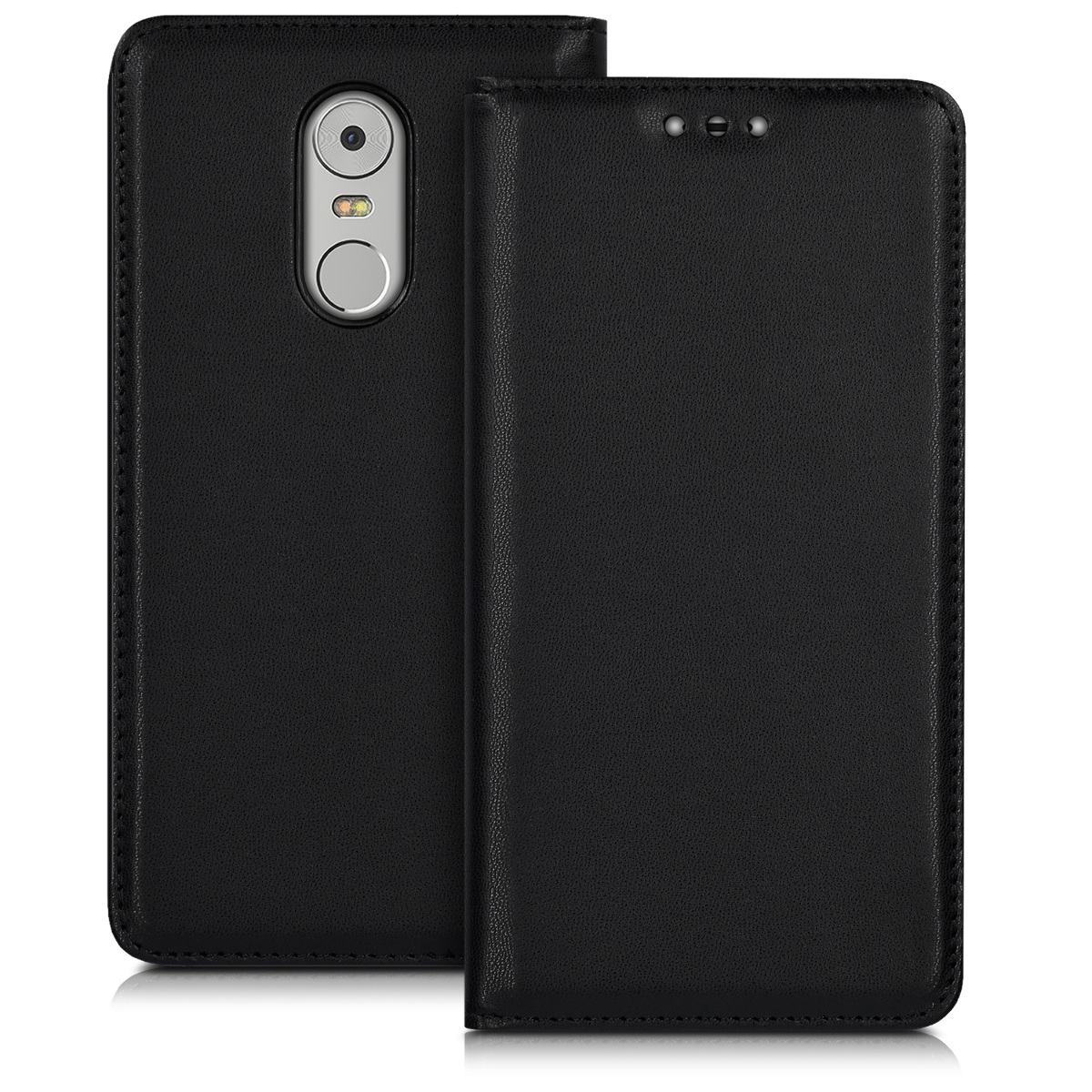 kwmobile FLIP COVER FOR LENOVO K6 NOTE LEATHER CASE SLIM BACK SHELL ...