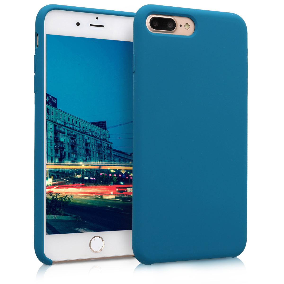 Kvalitní silikonové TPU pouzdro pro Apple iPhone 7 Plus / 8  - Benzín