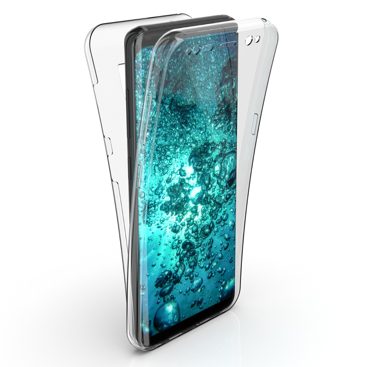 Kvalitní silikonové TPU pouzdro pro Samsung S8 - průhledné