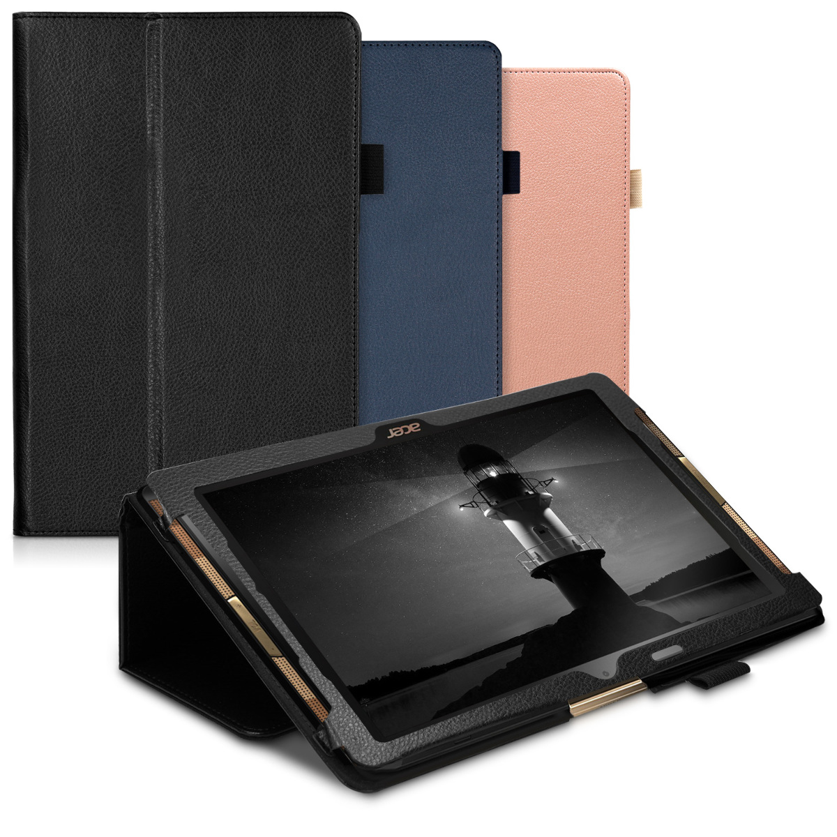 Per Acer Iconia One B3-A40 Tablet 10/" pollici 360 ° PU Pelle Flip Stand Custodia Cover