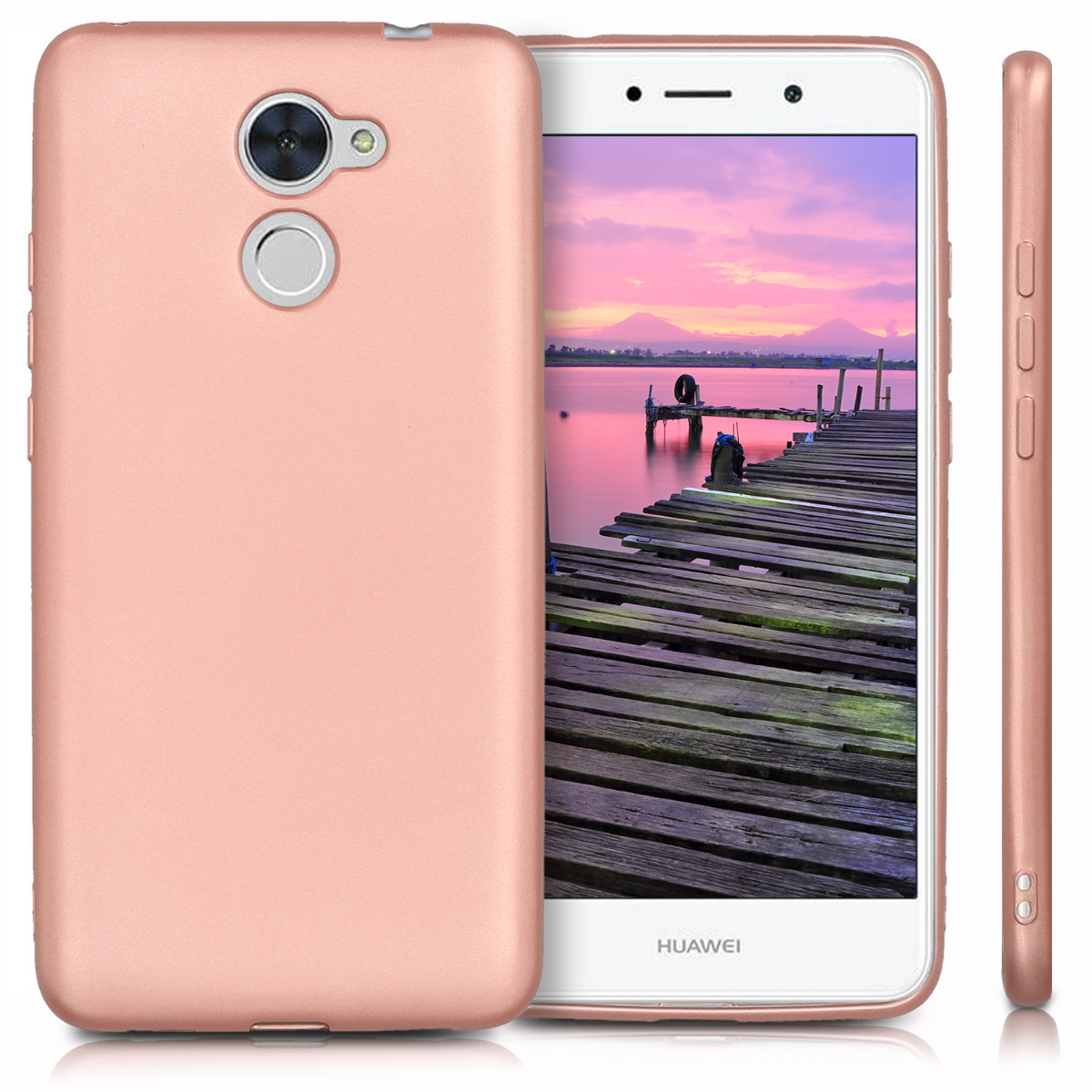 carcasa huawei y7 rosa carcasa huawei y7 rosa
