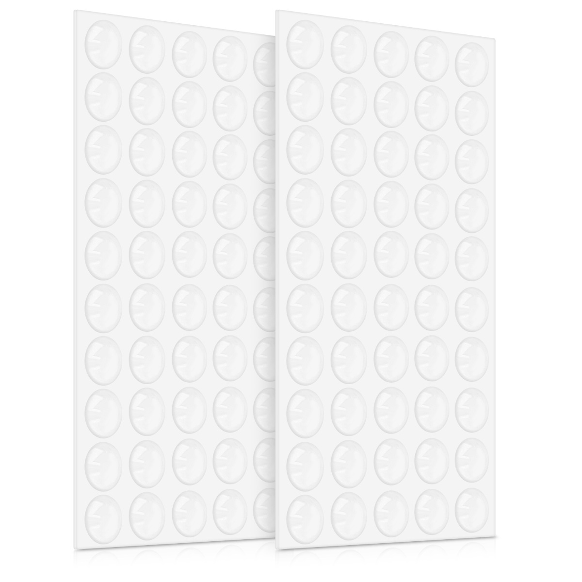 100Pack Clear SelfAdhesive Bumper Pads 8mm Dome Feet for and