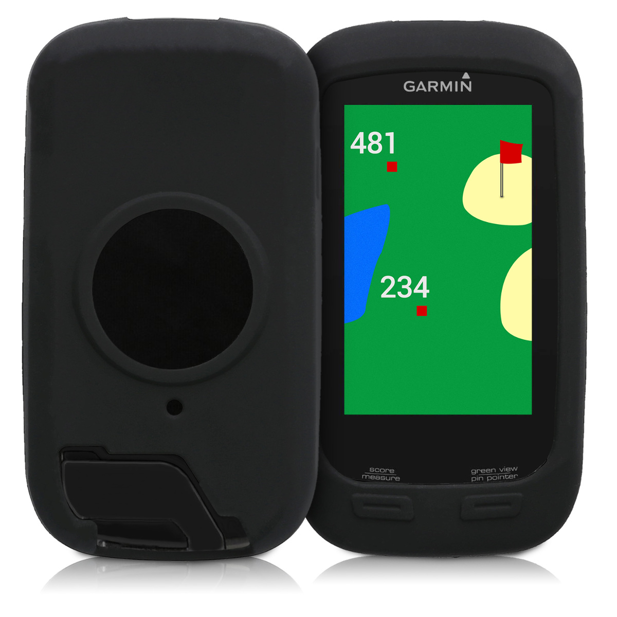 Black GPS Handset Navigation System Soft Silicone Skin Protective Cover 64s 64st kwmobile Case for Garmin GPSMAP 64