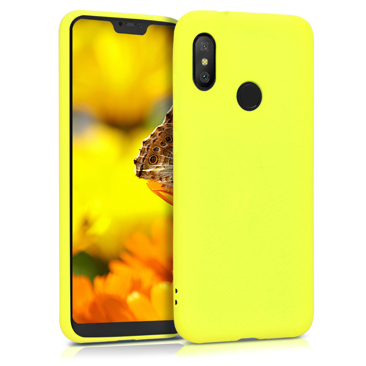 TPU pouzdro pro Xiaomi Redmi 6 Pro / Mi A2 Lite - Citronově žlutá