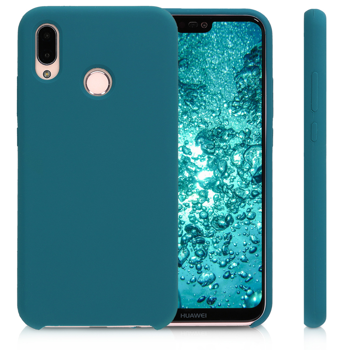 Silicone Case for Huawei P20 Lite - TPU Rubberized Cover | eBay