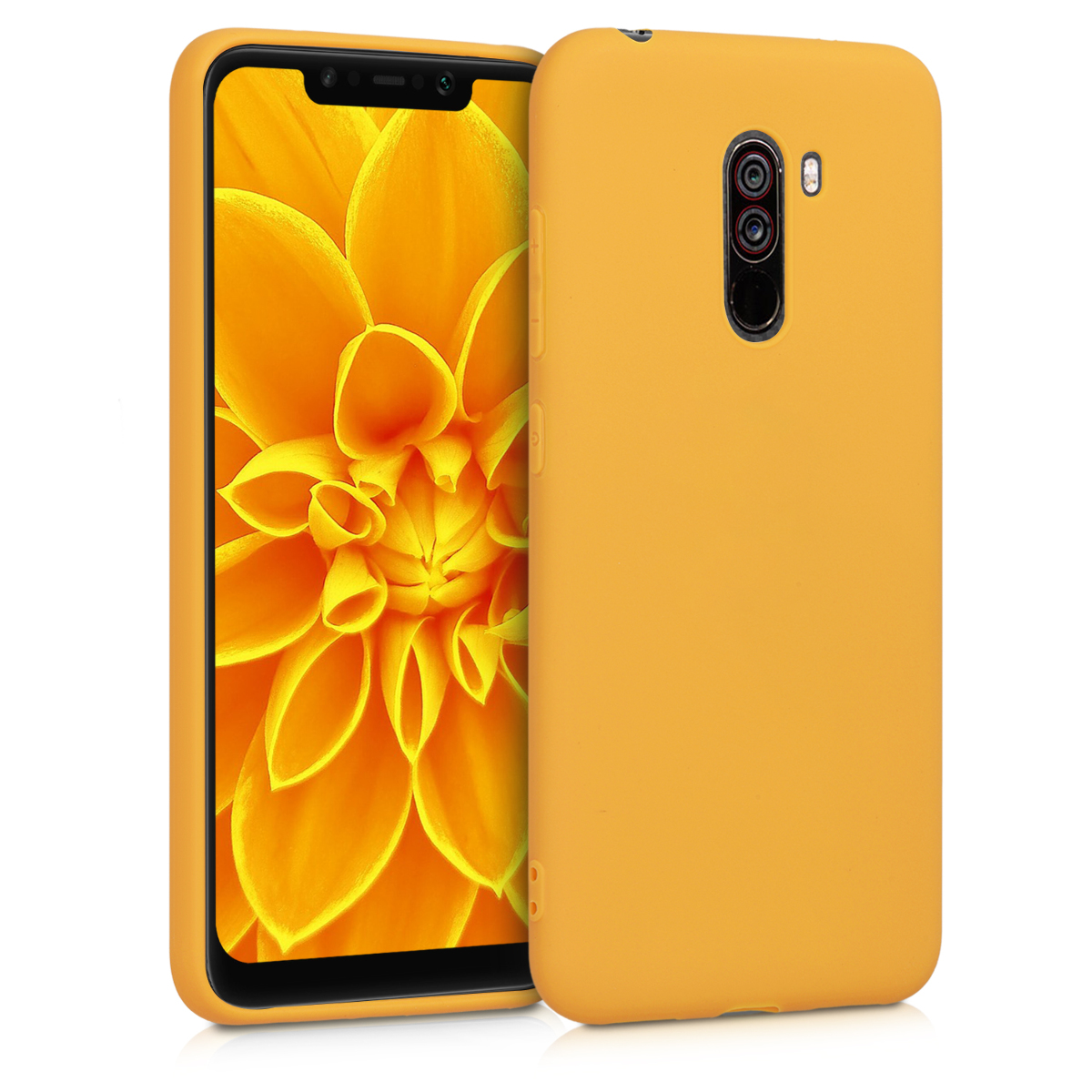 TPU pouzdro pro Xiaomi Pocophone F1 - Medově žlutá