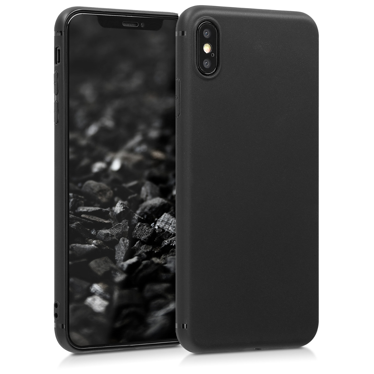Kvalitní silikonové TPU pouzdro pro Apple iPhone XS Max - Černá
