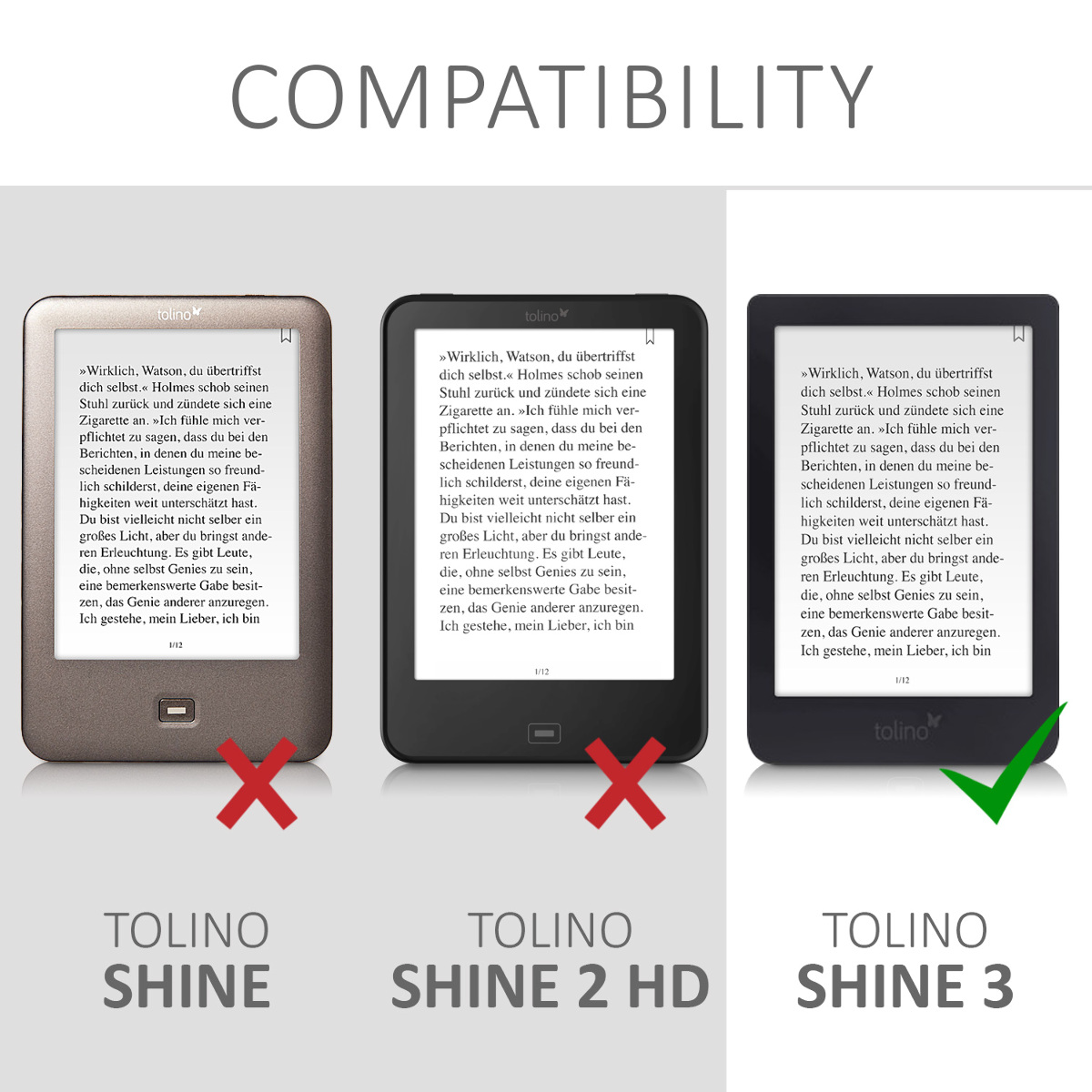 Amazon Com Tolino Shine 3 Ebook Reader Touchscreen 8 Gb