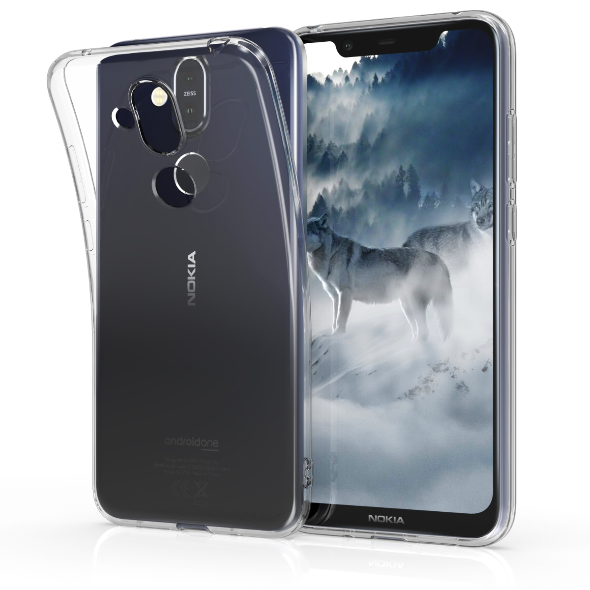Hülle für Nokia 8.1 2018 X7 Handyhülle Handy Case Cover klar Silikon | eBay