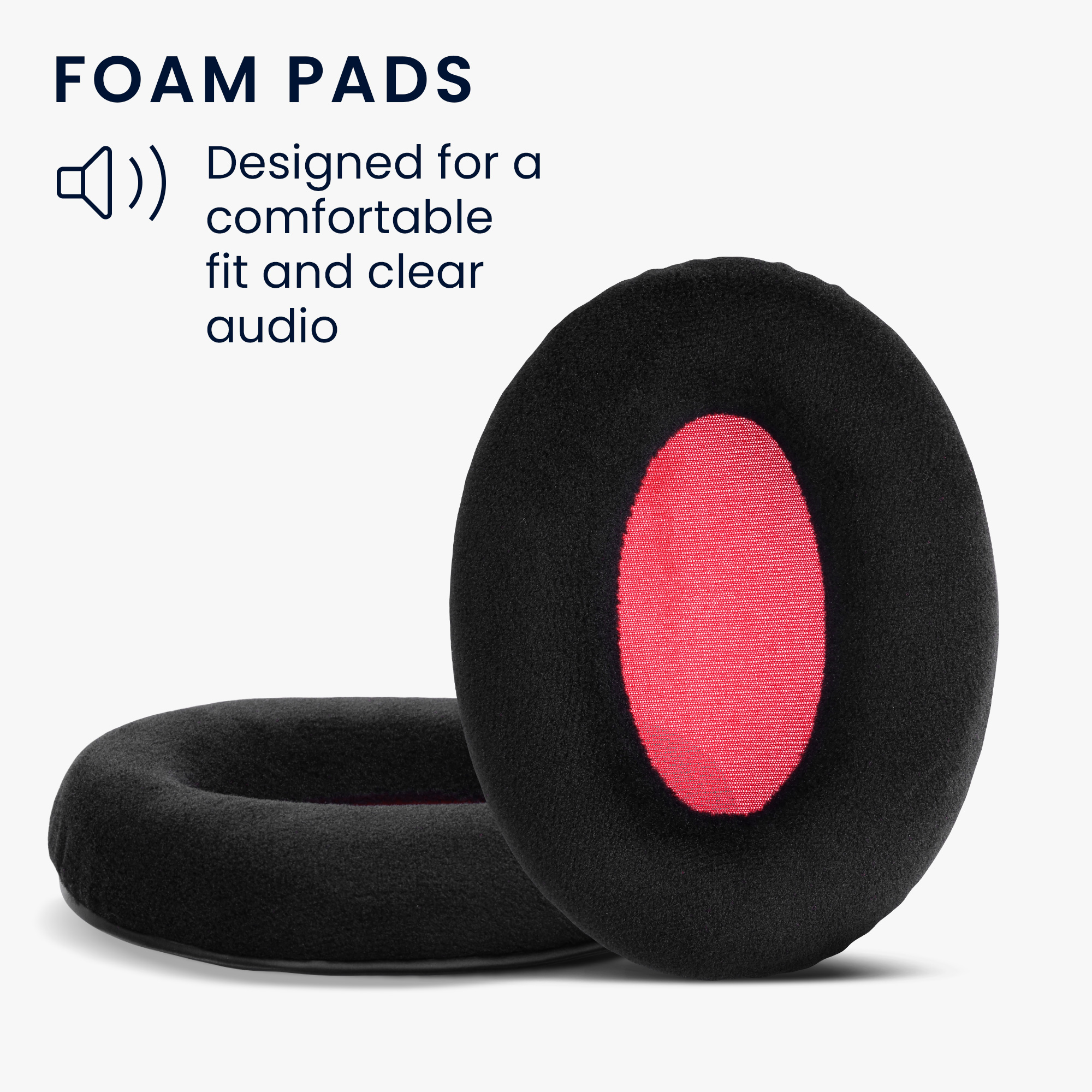 2x Velour Earpads for HyperX Cloud II Gaming Headphones | eBay