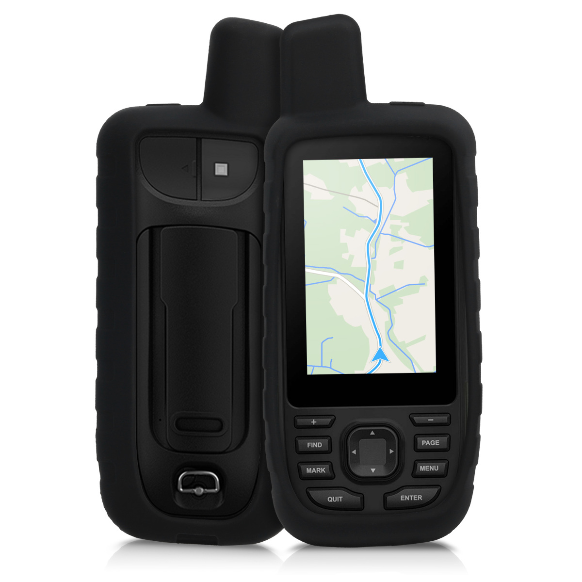 PU Leather Protective Case Handheld GPS Navigator Accessories TUSITA Carrying Case for Garmin GPSMAP 66s 66st 