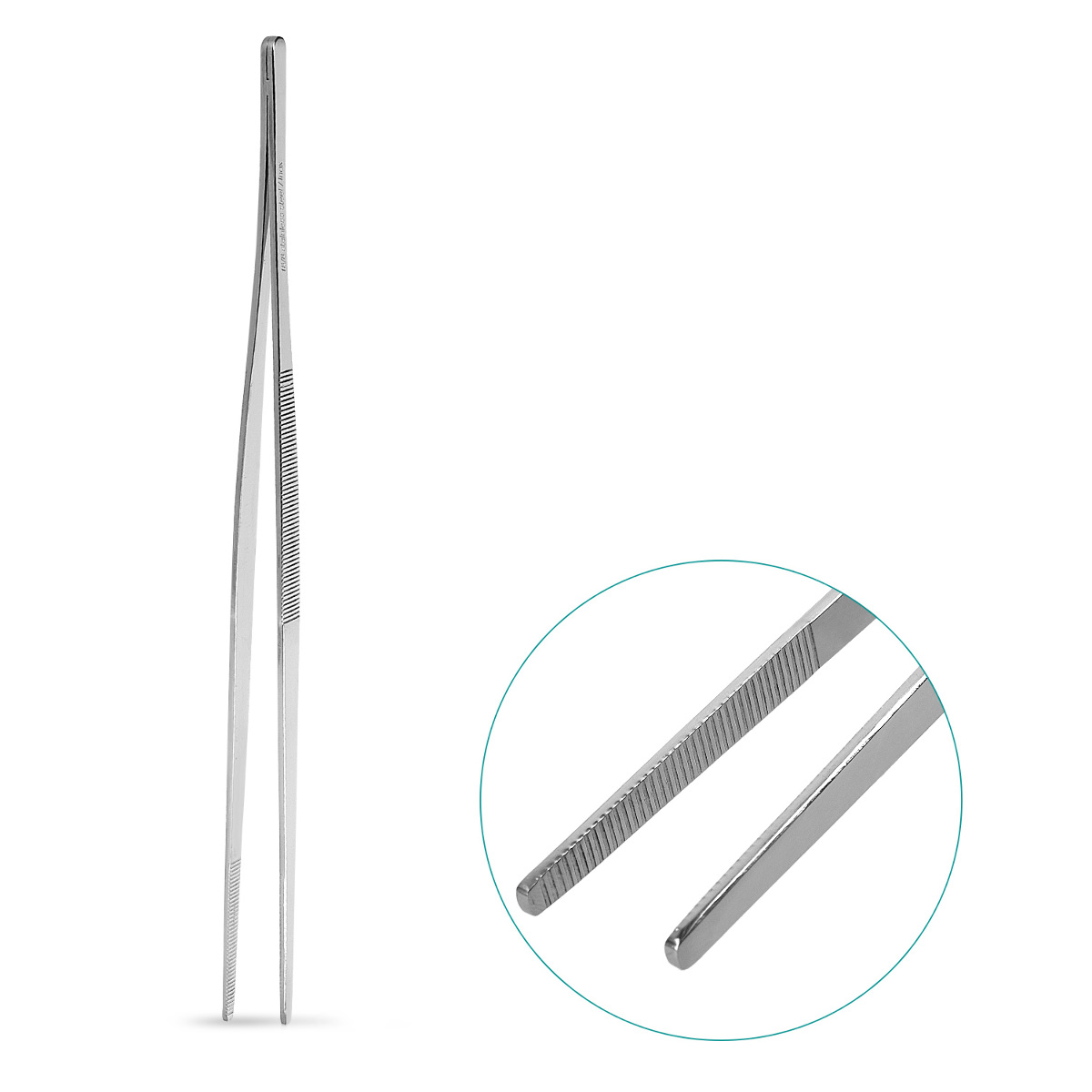 Stainless Steel Cooking Tweezers Extra Long Kitchen Tweezer Tongs 30