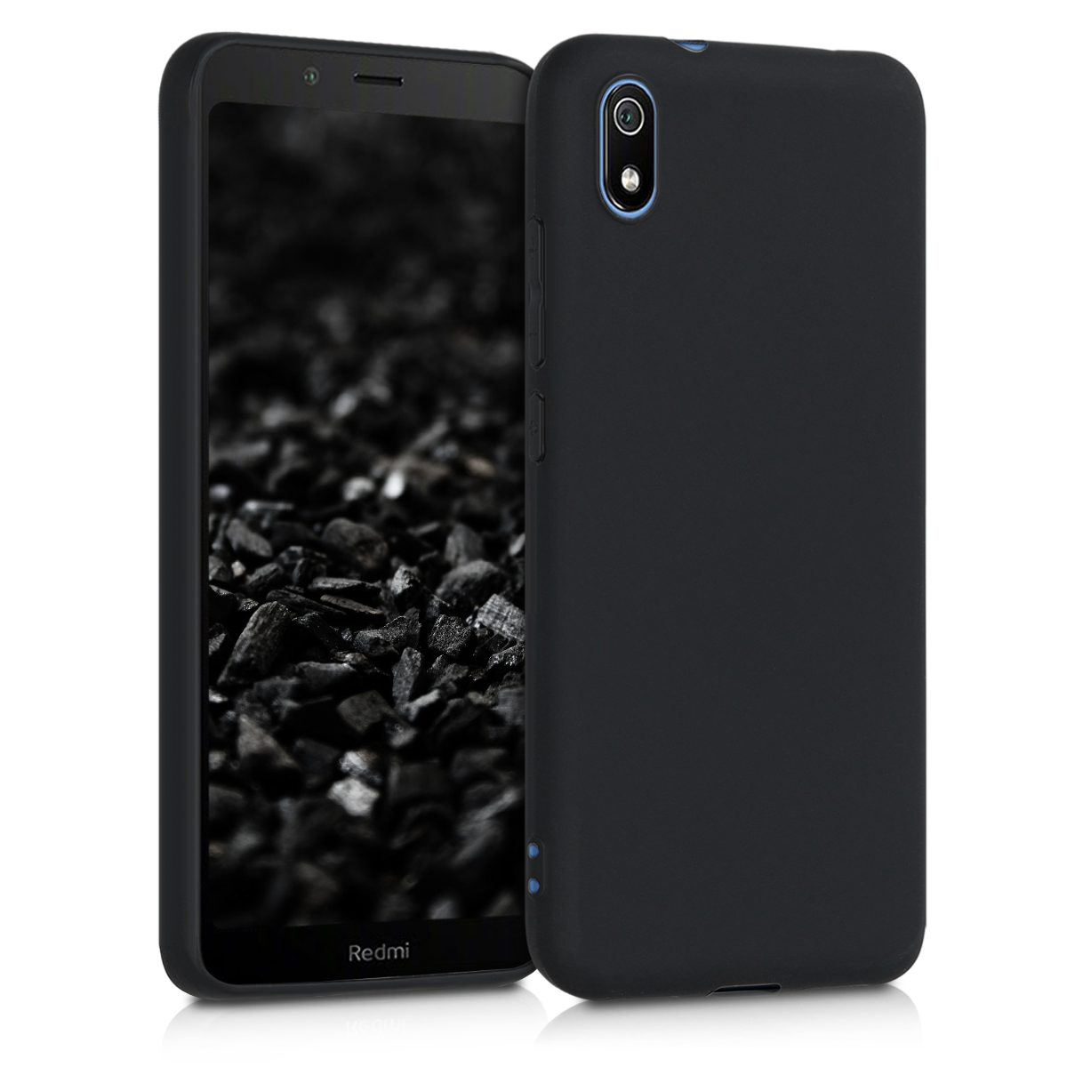 Kvalitní silikonové TPU pouzdro | obal pro Xiaomi Redmi 7A - černý matný
