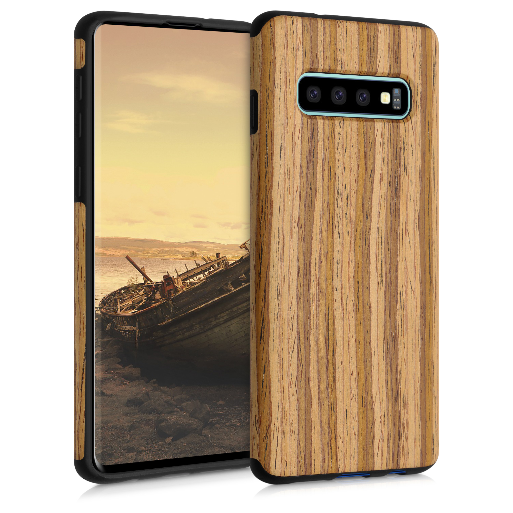 Dřevěné pouzdro / obal for Samsung Galaxy S10