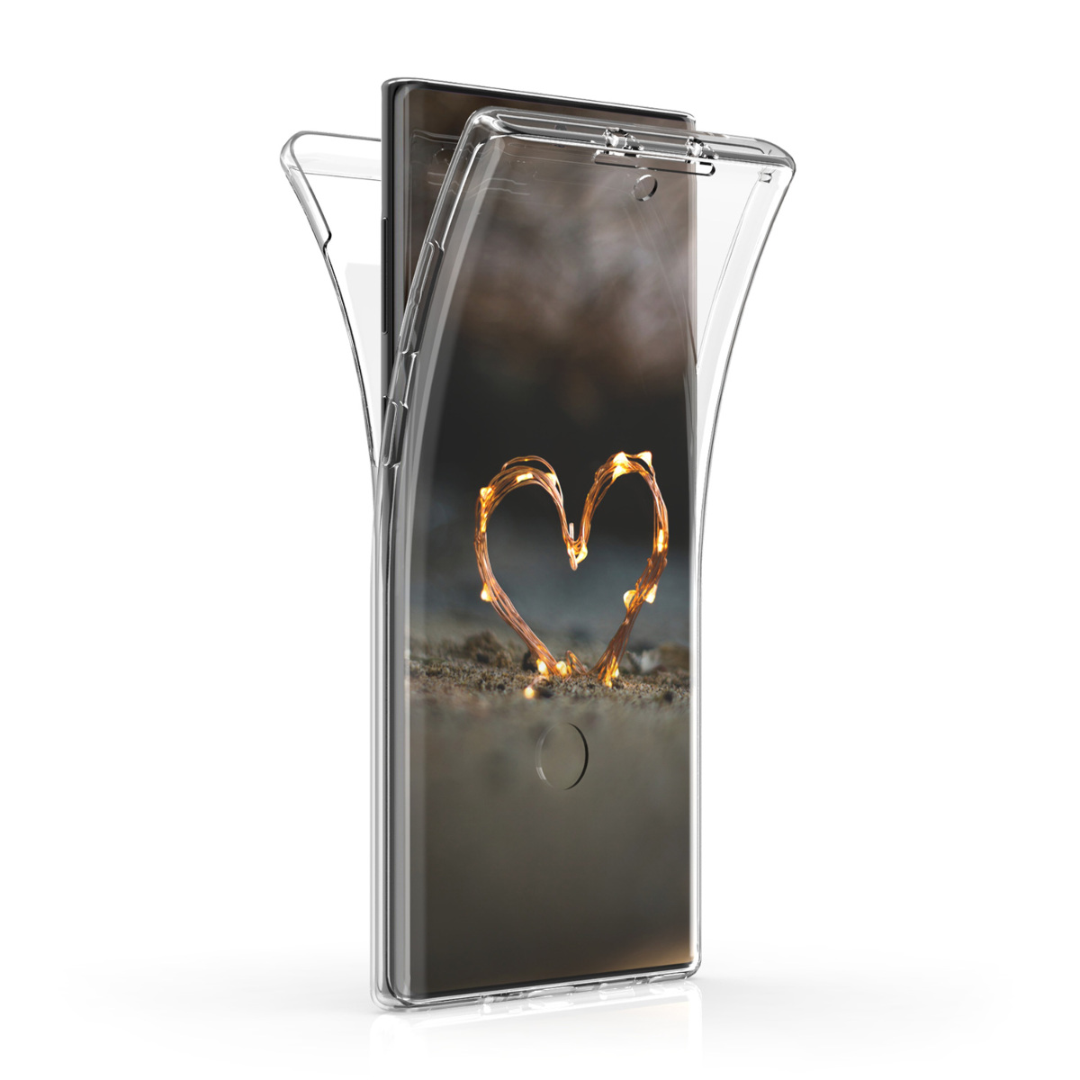 Kvalitní silikonové TPU pouzdro pro Samsung Note 10 - průhledné