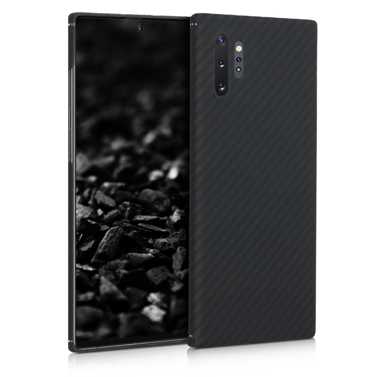 Aramidpouzdro pro Samsung Note 10 Plus - černé matné