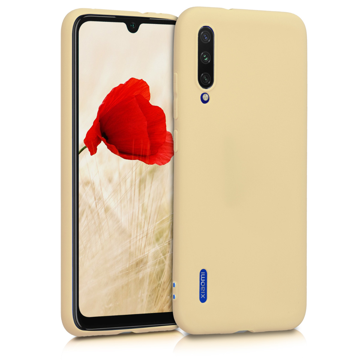 TPU pouzdro pro Xiaomi Mi A3 / CC9e - Světle žlutá