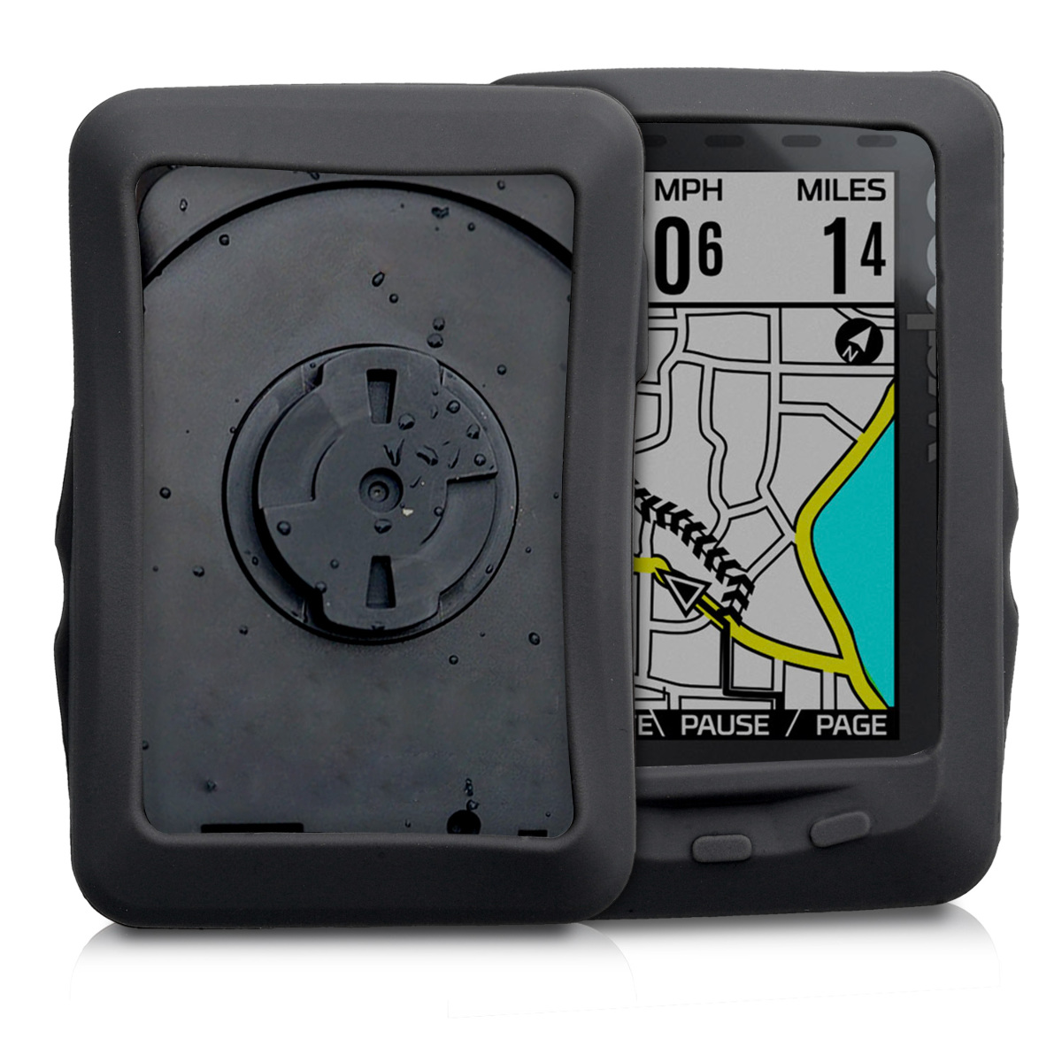 Hülle für Wahoo Elemnt Roam Silikon Fahrrad GPS Navi Cover