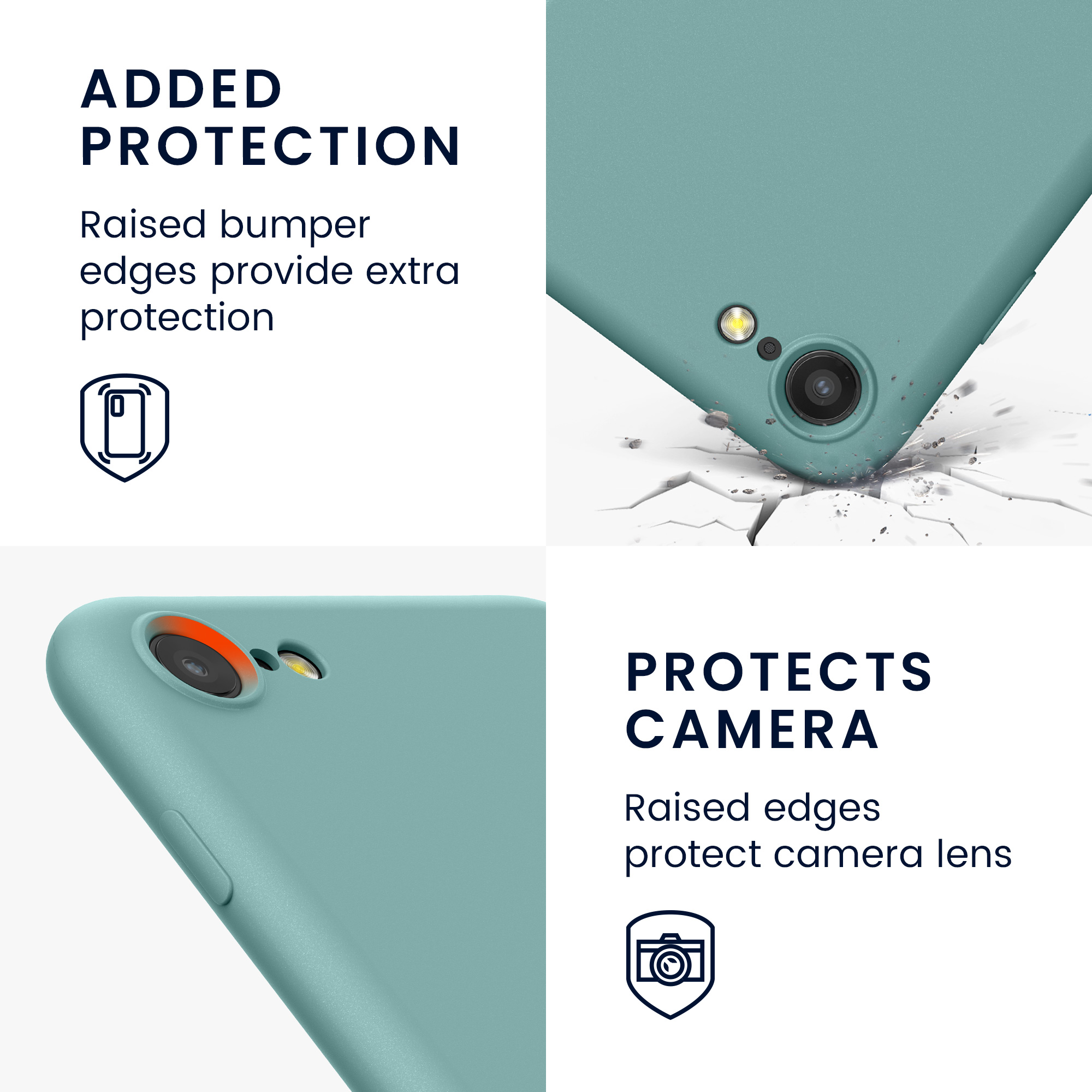 Soft Rubberized TPU Slim Phone Case for Apple iPhone 7 8 SE 2020 eBay