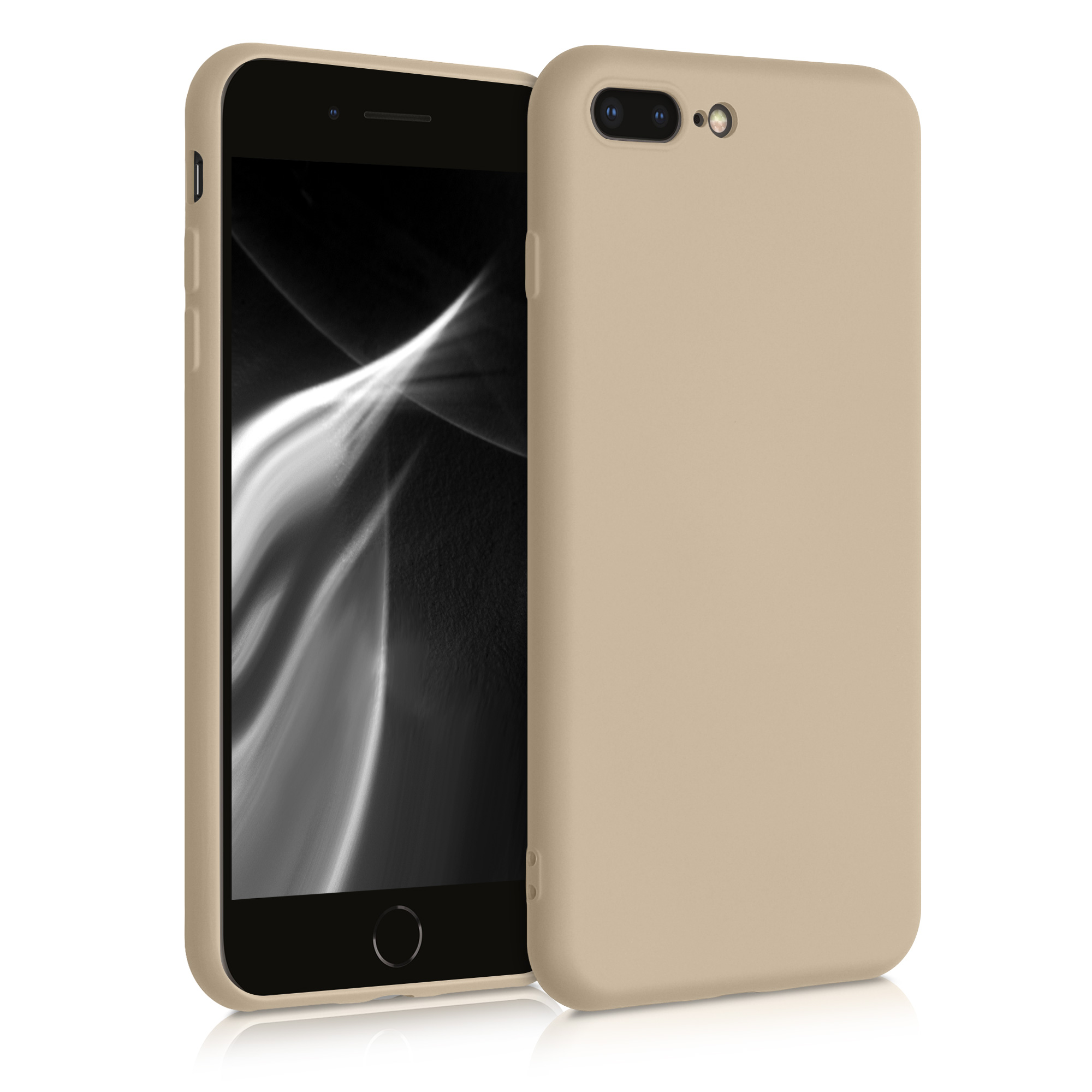 Kvalitní silikonové TPU pouzdro pro Apple iPhone 7 Plus / 8  - Dusty Pink