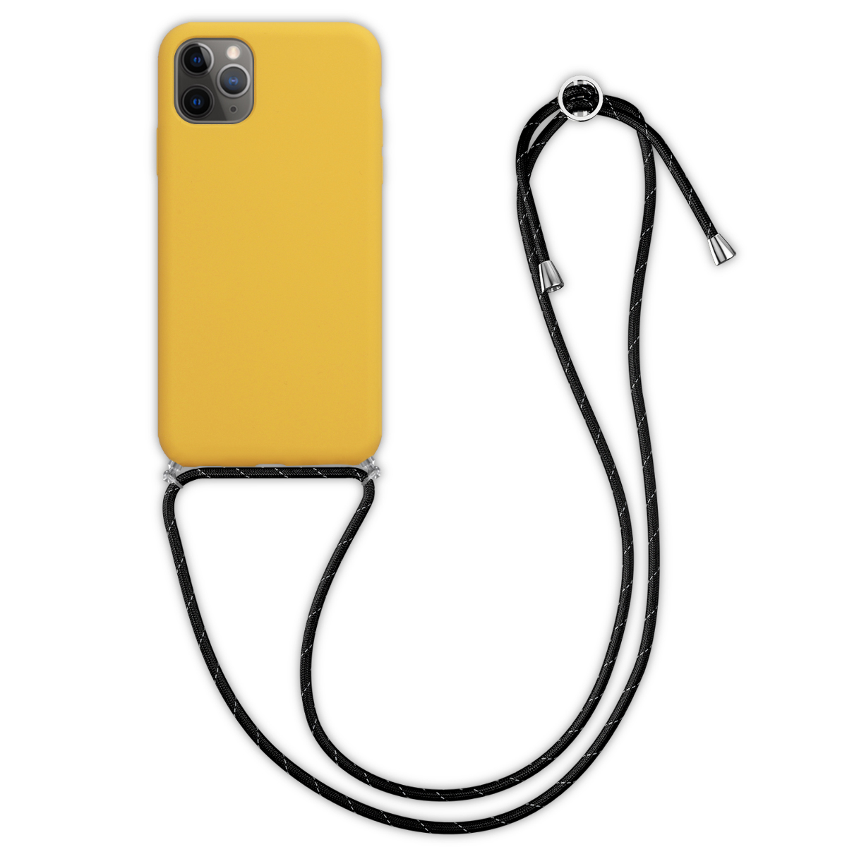 Kvalitní silikonové TPU pouzdro pro Apple iPhone 11 Pro Max - Honey Yellow