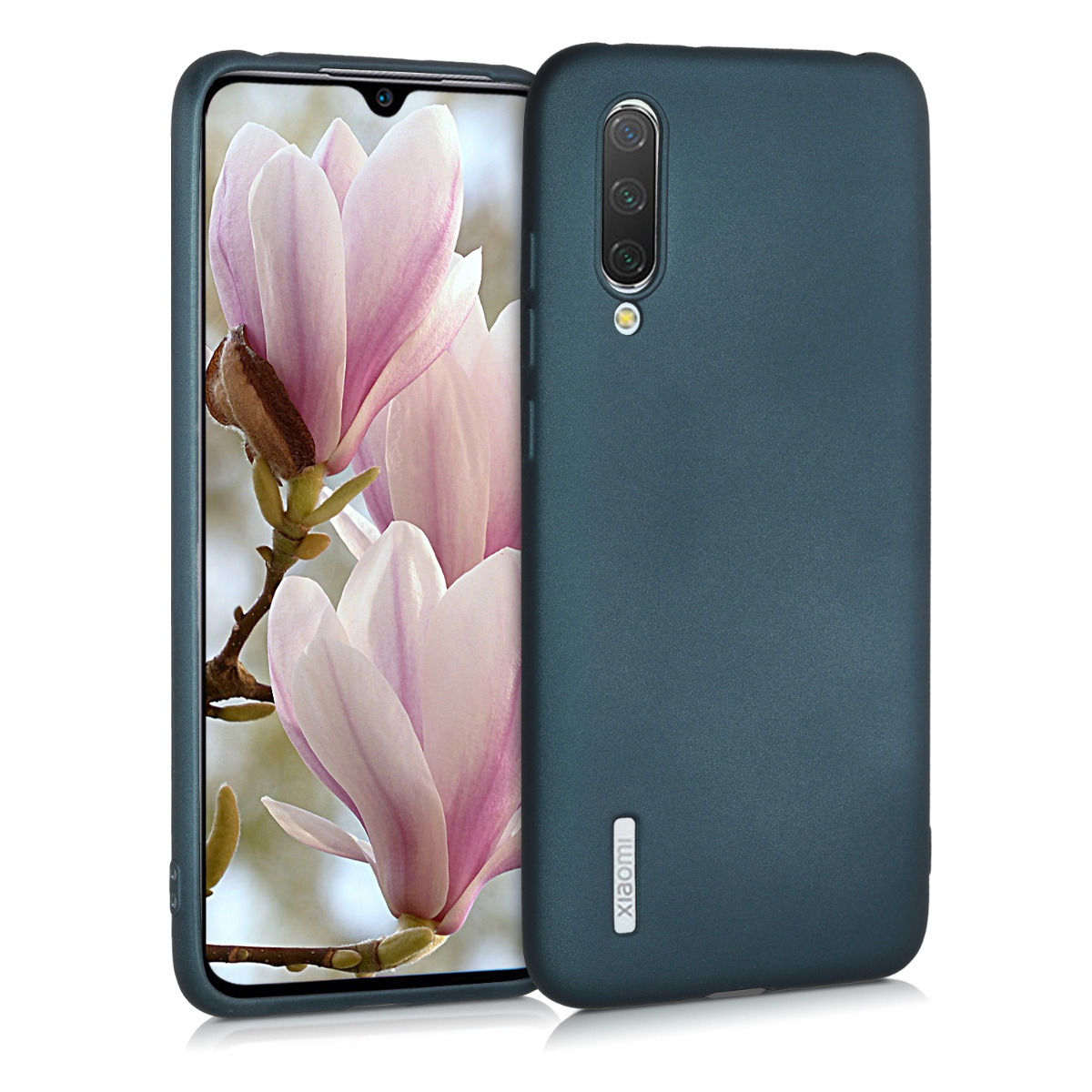 TPU pouzdro pro Xiaomi Mi 9 Lite - Metalická teal