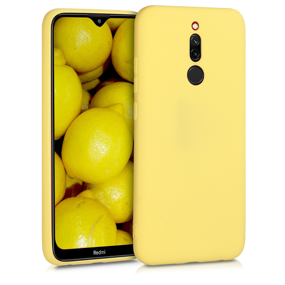 Kvalitní silikonové TPU pouzdro | obal pro Xiaomi Redmi 8 - žluté matný