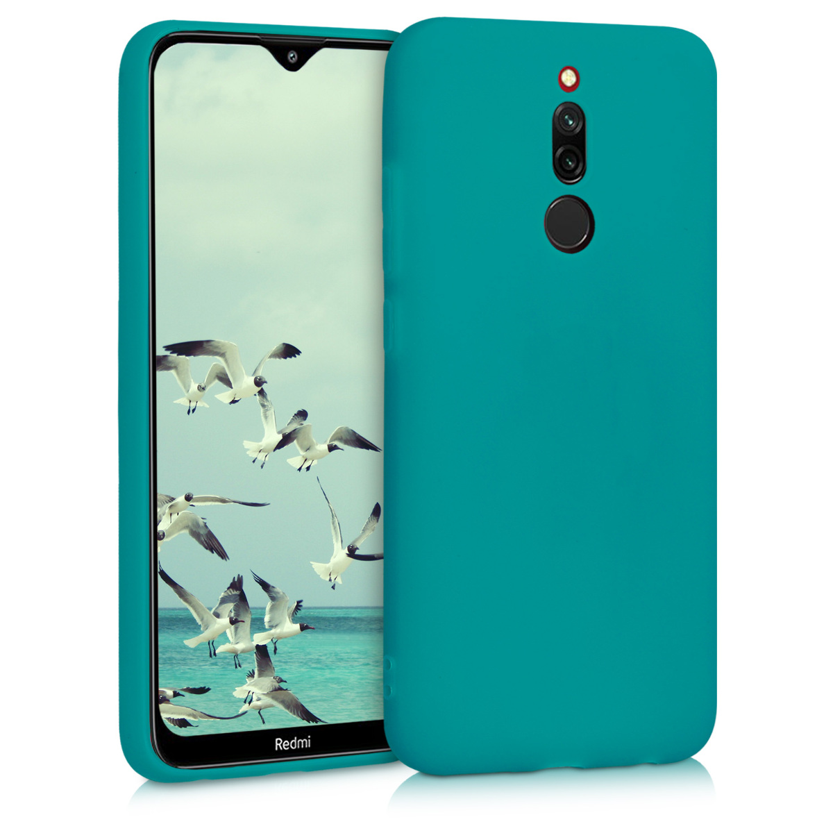 TPU pouzdro pro Xiaomi Redmi 8 - Teal Matte