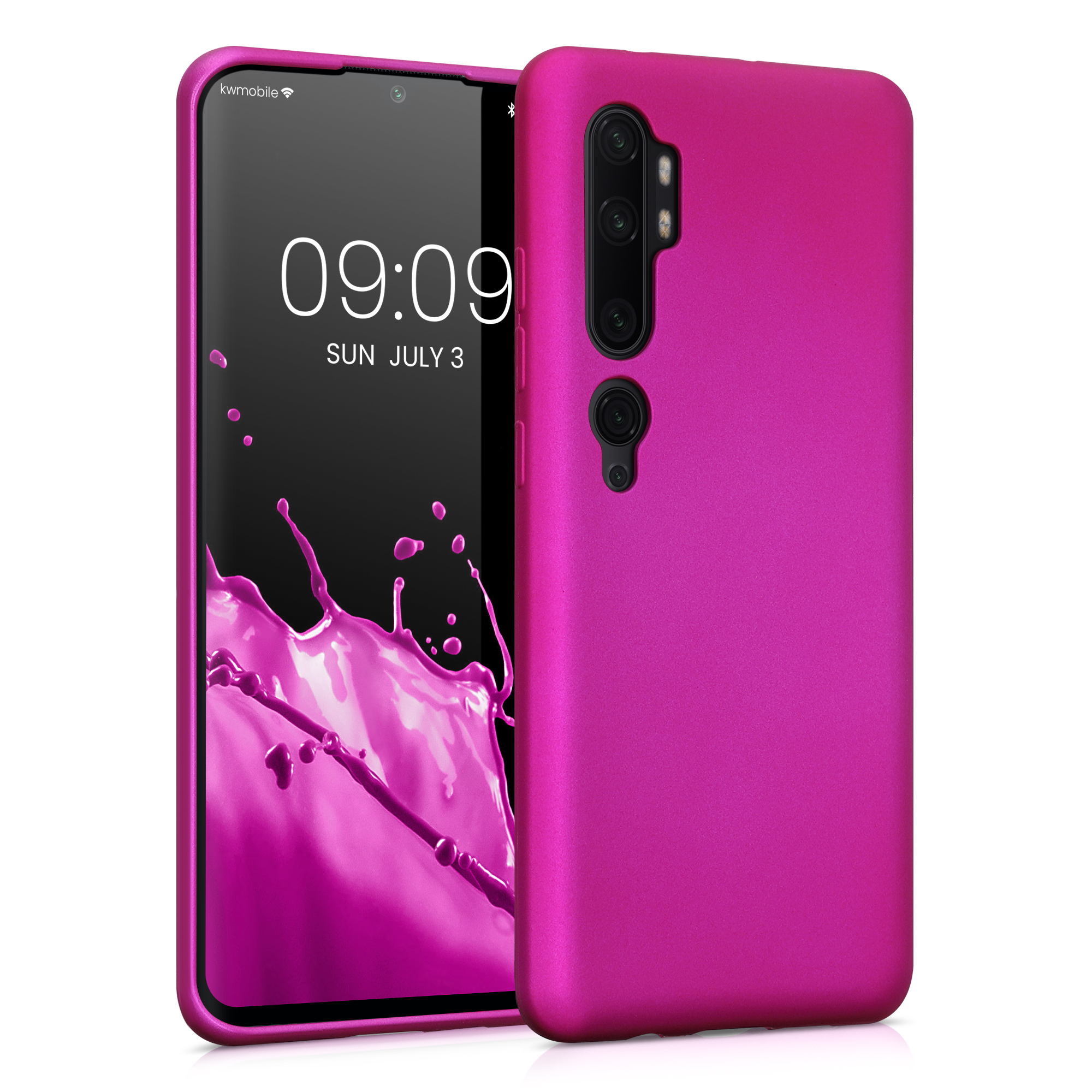 TPU pouzdro pro Xiaomi Mi Note 10 / Note 10 Pro - Metalická růžová