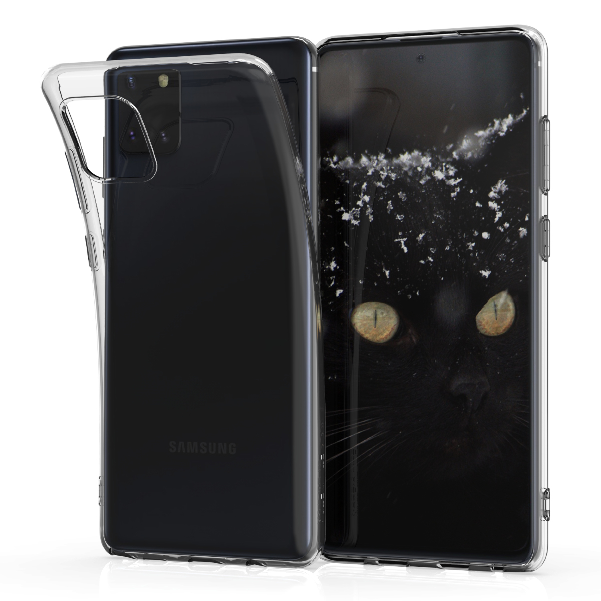 Kvalitní silikonové TPU pouzdro pro Samsung Note 10 Lite - průhledné