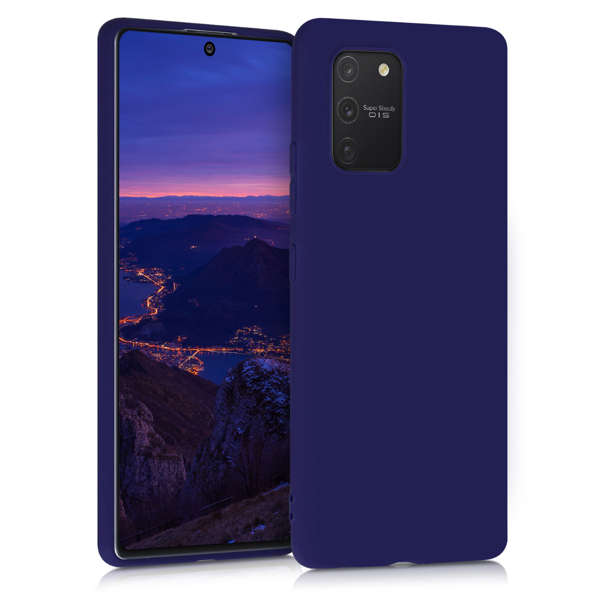 Kvalitní silikonové TPU pouzdro pro Samsung S10 Lite - Hluboké modré moře