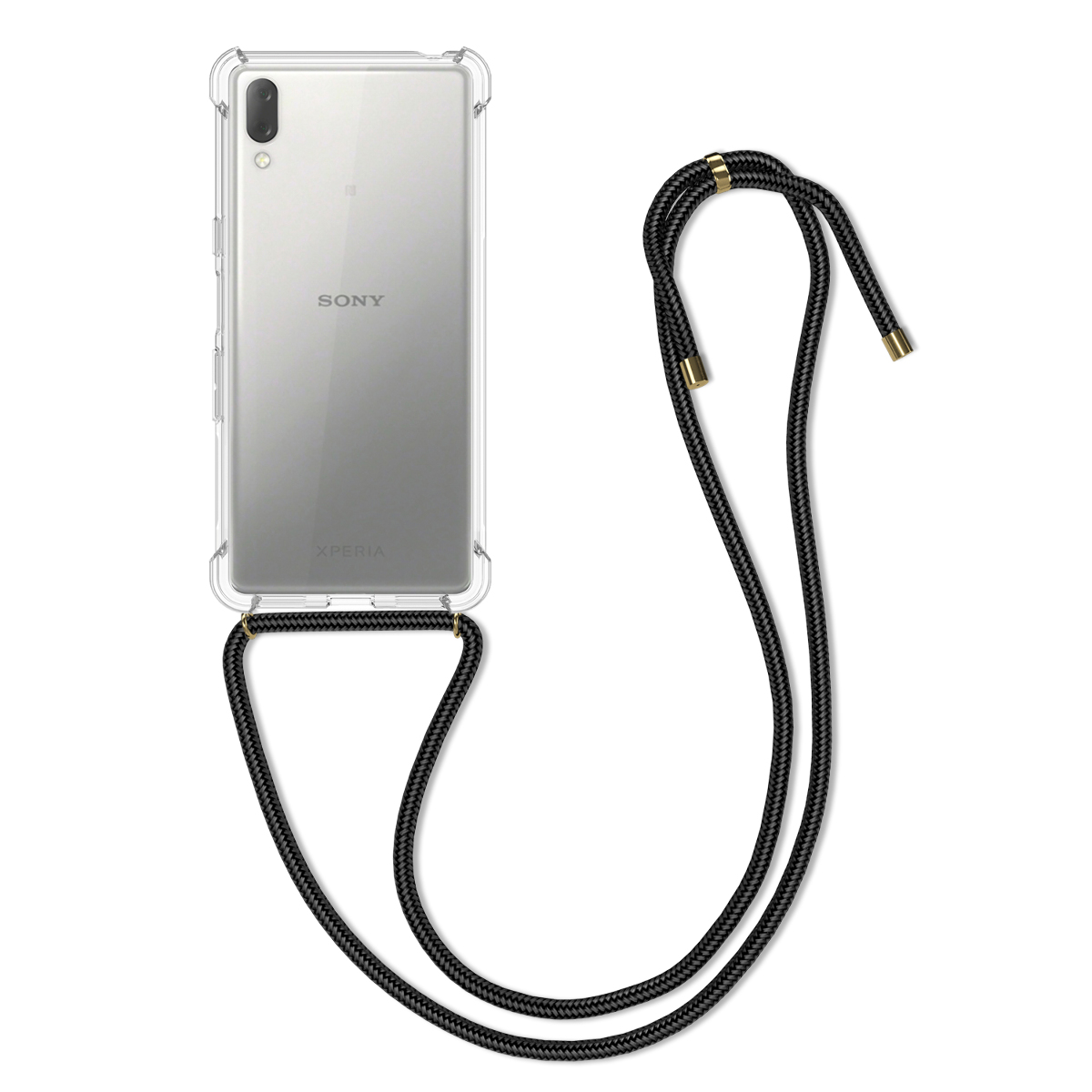 Kvalitní silikonové TPU pouzdro | obal pro Sony Xperia L3 - průhledný