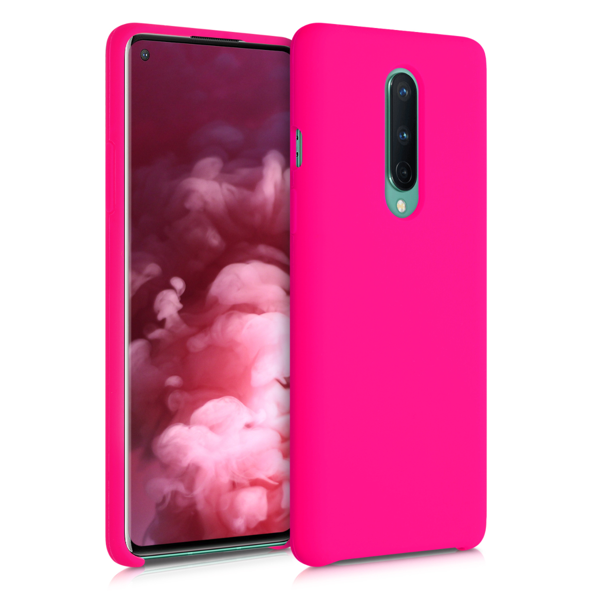 Coque Silicone Kwmobile Pour OnePlus 7T – Souple, Anti-choc, Neuf Sous Blister – Modèle KWM000010PJ017C