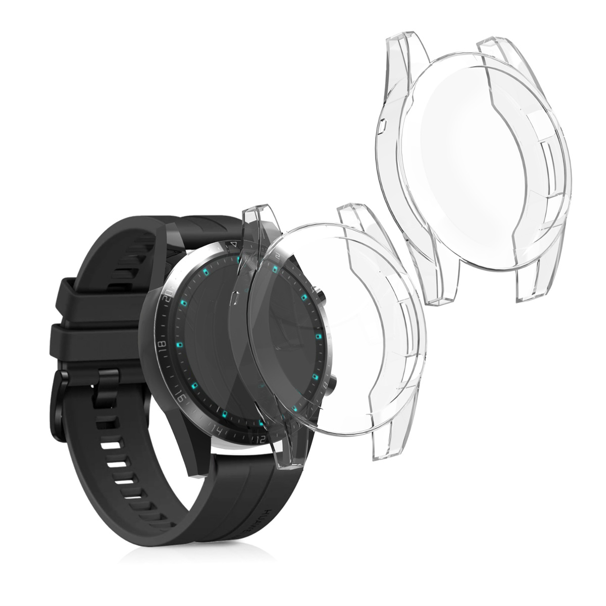 Чехол Hülle для Huawei Watch GT2 46mm Silikon Fullbody Schutzhülle Cover Case